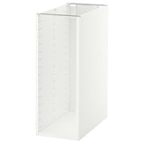 METOD base cabinet, white, 30x60x80 cm