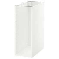 METOD base cabinet, white, 30x60x80 cm