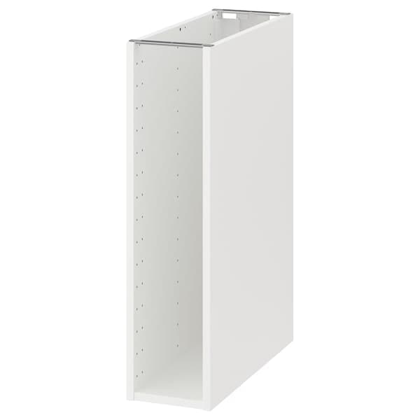 METOD base cabinet frame, white, 20.0x80.0x60.0 cm