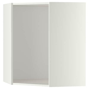 Ikea METOD - Corner wall cabinet frame, white, 68x68x80 cm