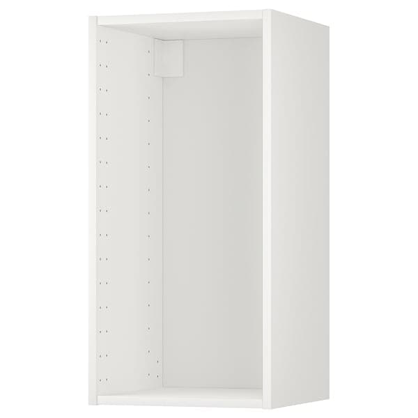 METOD wall cabinet frame, white, 40.0x80.0x37.0 cm