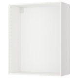 METOD wall cabinet, white, 80x37x100 cm