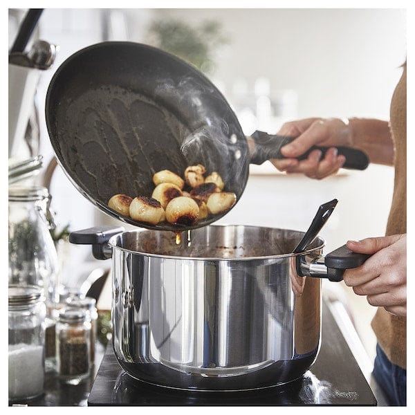 Ikea MIDDAGSMAT - Frying pan, non-stick coating/stainless steel, 24 cm