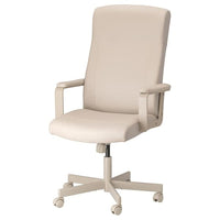 MILLBERGET swivel chair, Murum beige, 70 cm
