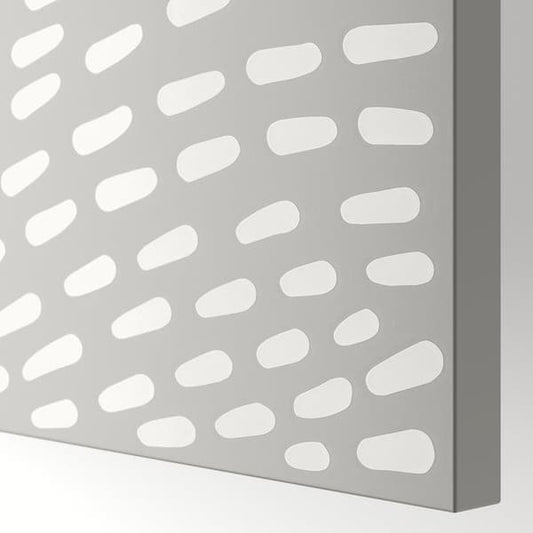 Ikea MISTUDDEN - Door, grey/patterned, 50x229 cm
