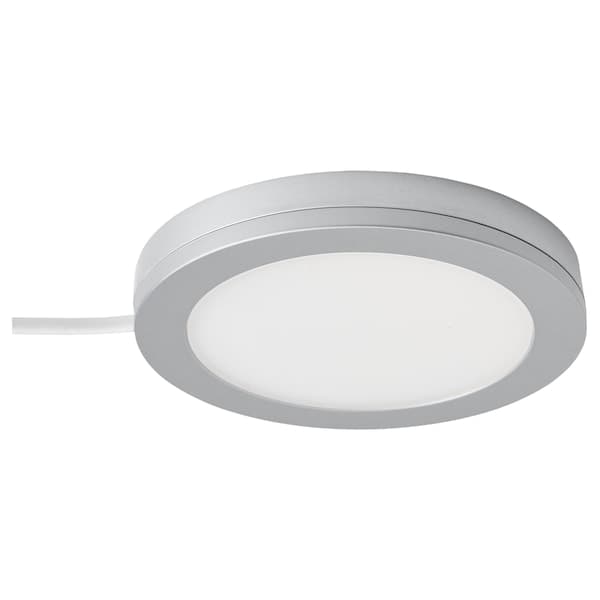 Ikea MITTLED - LED spotlight, aluminum-colored adjustable light intensity ,