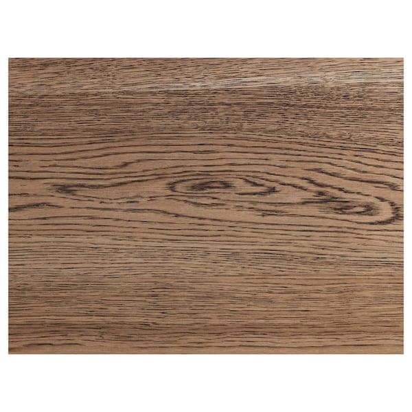 MÖRBYLÅNGA - Table, oak veneer brown stained, 145 cm - best price from Maltashopper.com 60412885