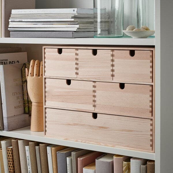 Ikea MOPPE - Mini chest of drawers, pine, 42x18x32 cm