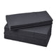 MOTTAGA paper napkin, black, 38x38 cm, 25 pack
