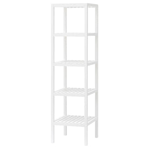 MUSKAN - Shelving unit, white, 37x140 cm - best price from Maltashopper.com 50424327