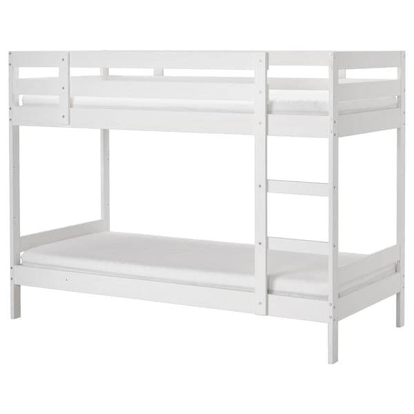 MYDAL - Bunk bed frame, white, 90x200 cm - best price from Maltashopper.com 20467629
