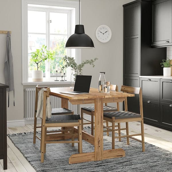 NACKANÄS - Table, acacia, 140x76 cm - best price from Maltashopper.com 40511056