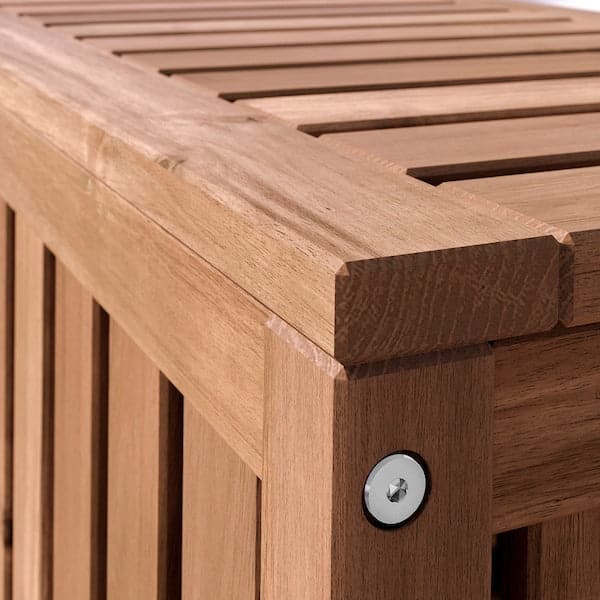 NÄMMARÖ - Storage box, light brown stained indoor /outdoor, 80x40x45 cm - best price from Maltashopper.com 40532742