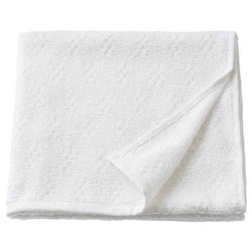 NÄRSEN - Bath towel, white, 55x120 cm