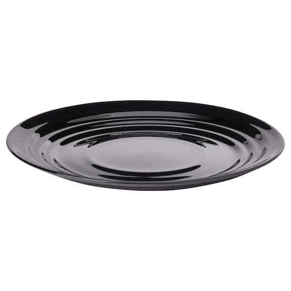 NÄTBARB - Side plate, black, 19 cm - best price from Maltashopper.com 40563696
