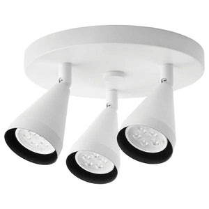 NÄVLINGE - Ceiling spotlight with 3 spots, white - best price from Maltashopper.com 00404893