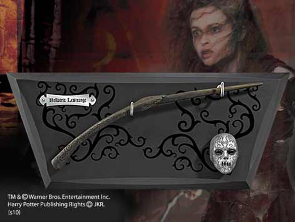 Harry Potter: Bellatrix Lestrange&#39s Magic Wand With Exhibitor