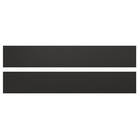 NICKEBO drawer front, matt anthracite, 60x10 cm, 2 pack