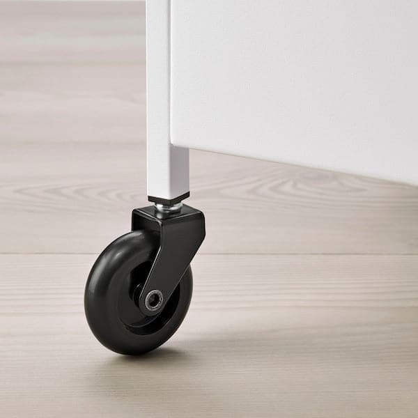 NISSAFORS - Trolley, white, 50.5x30x83 cm - best price from Maltashopper.com 40465733