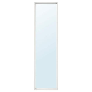 NISSEDAL - Mirror, white, 40x150 cm - best price from Maltashopper.com 30320316