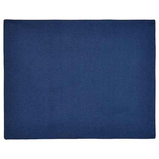 Ikea NISSÖGA - Place mat, white/dark blue, 45x35 cm