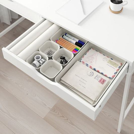 Ikea NOJIG - Organiser, plastic/beige, 10x10x5 cm