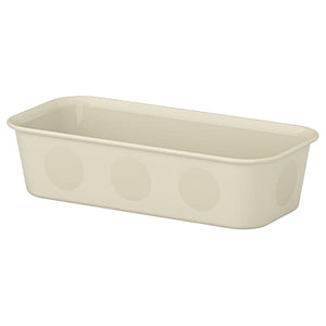 Ikea NOJIG - Organiser, plastic/beige, 10x20x5 cm