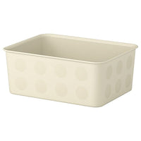 NOJIG organiser, plastic/beige, 20x25x10 cm