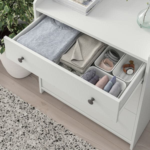 Ikea NOJIG Storage - plastic/white 10x20x5 cm , 10x20x5 cm