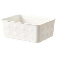 NOJIG organiser, plastic/white, 20x25x10 cm