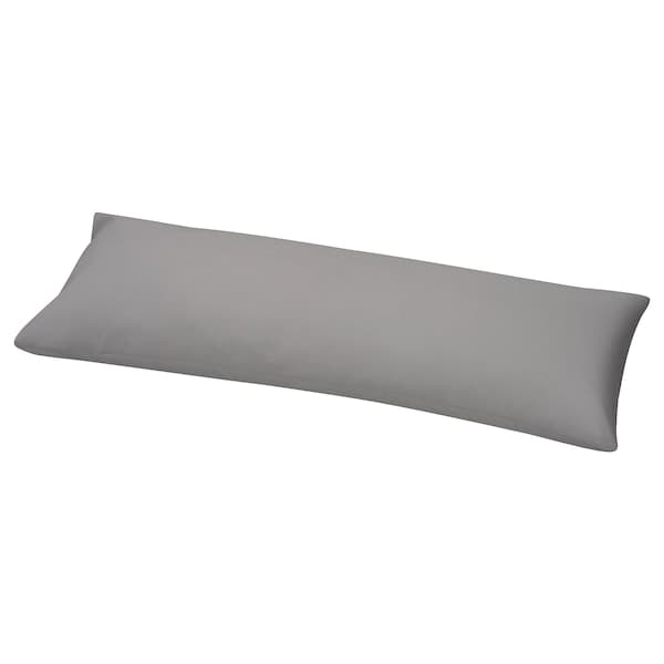 NONNEA - Pillowcase for body pillow, light grey, 40x140 cm , - best price from Maltashopper.com 00539665