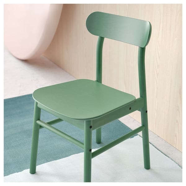 NORDVIKEN / RÖNNINGE Table and 4 chairs - black/green 152/223x95 cm , 152/223x95 cm - best price from Maltashopper.com 99305158