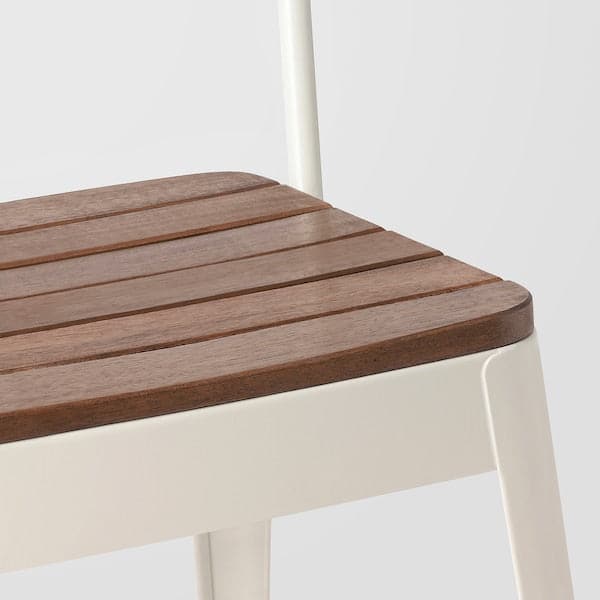 Ikea NORRMANSÖ - Chair, outdoor, in/outdoor beige/acacia