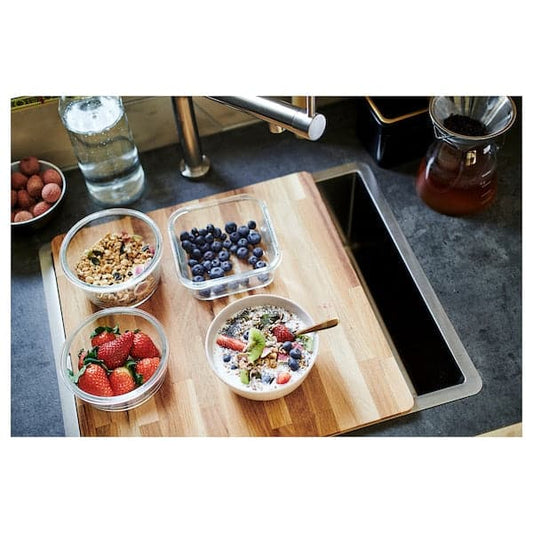 Ikea NORRSJÖN - Chopping board, oak, 44x42 cm