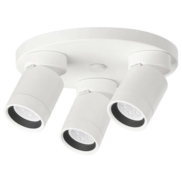 NYMÅNE - Ceiling spotlight with 3 spots, white - best price from Maltashopper.com 00336267