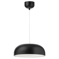 NYMÅNE pendant lamp, anthracite, 40 cm