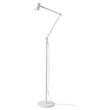 NYMÅNE floor/reading lamp, white, 7 cm