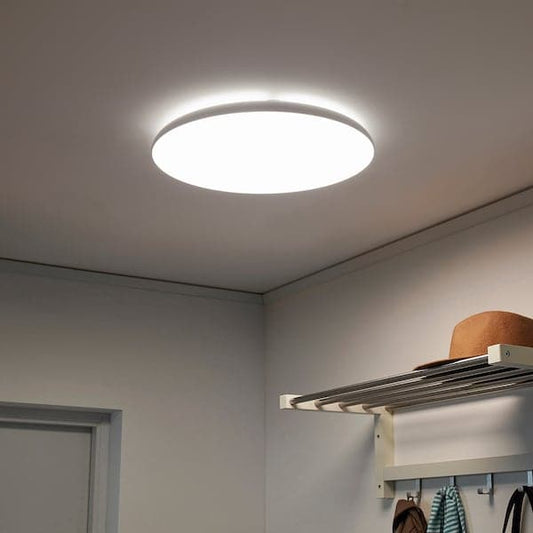 NYMÅNE LED ceiling light, white, 45 cm - best price from Maltashopper.com 60526047