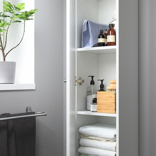 Ikea NYSJÖN - High cabinet, white, 30x190 cm