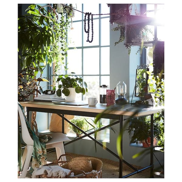 ODGER - Chair, white/beige - best price from Maltashopper.com 60359996