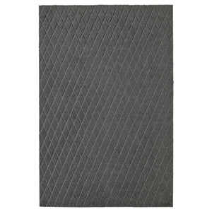 Ikea ÖSTERILD - Door mat, indoor, dark grey, 60x90 cm