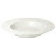 OFANTLIGT deep plate, white, 24 cm