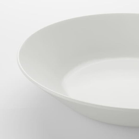 OFTAST - Deep plate, white, 20 cm - best price from Maltashopper.com 00318942