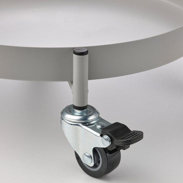 Ikea OLIVBLAD - Plant mover, in/outdoor light grey, 32 cm