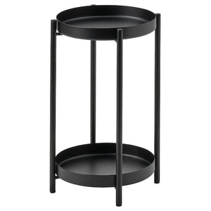 OLIVBLAD - Plant stand, in/outdoor black, 35 cm - best price from Maltashopper.com 10486652