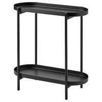 OLIVBLAD plant stand, in/outdoor black, 56 cm