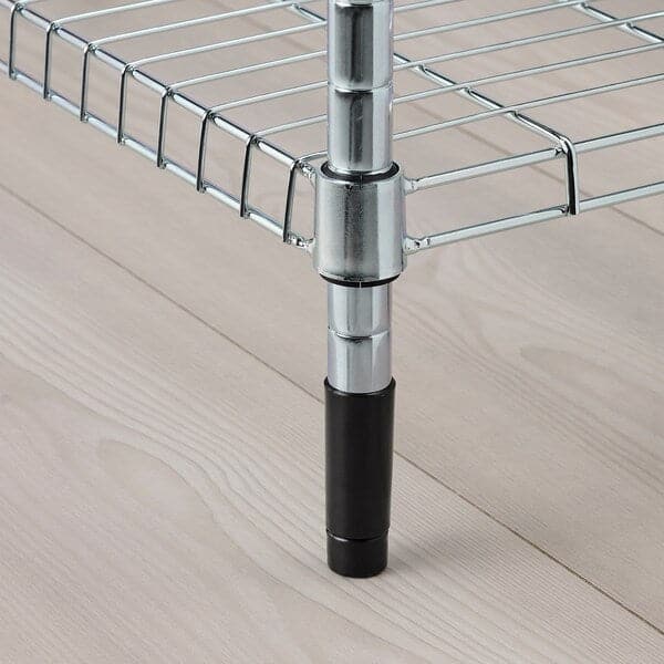 OMAR - Bottle shelf, galvanised, 46x36x94 cm - best price from Maltashopper.com 30069762