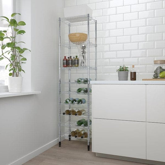 OMAR - Shelving unit, 46x36x181 cm - best price from Maltashopper.com 89297192