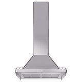OMNEJD ceiling-mounted extractor hood, stainless steel, 90 cm
