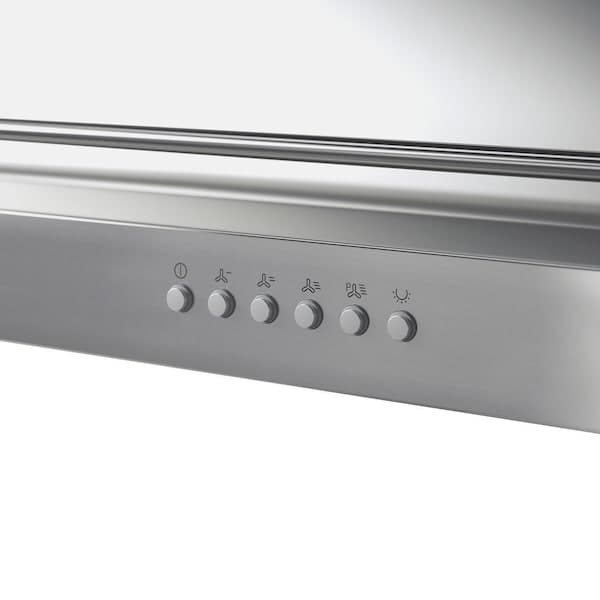 OMNEJD Ceiling extractor hood - stainless steel 90 cm , 90 cm - best price from Maltashopper.com 10521735